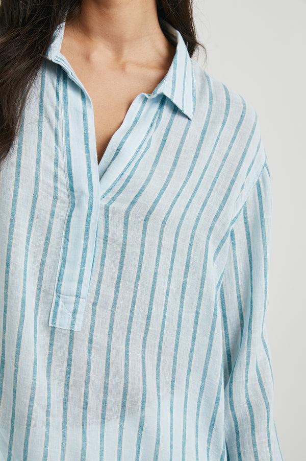 rails Banks top Cambria Stripe