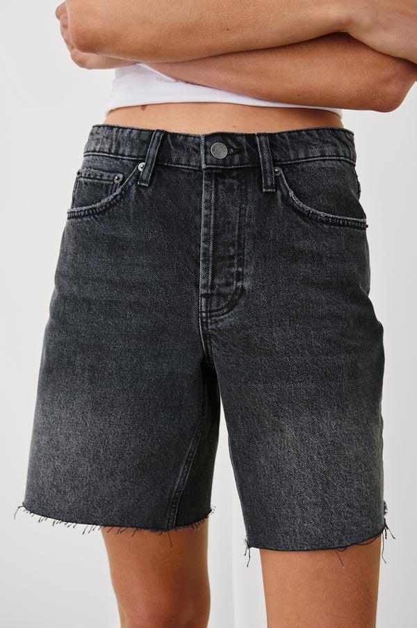 rails Beachwood short Black Smoke