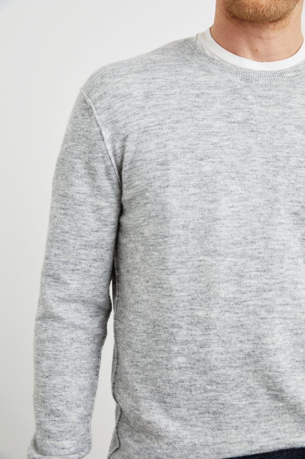 rails Beckson sweater Heather Grey