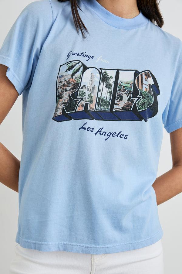 rails Boyfriend t-shirt Rails Los Angeles Blue