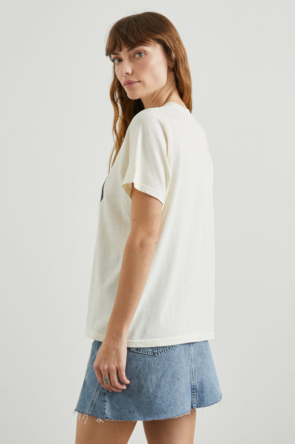 Rails Boyfriend T-shirt Rails Los Angeles Ecru