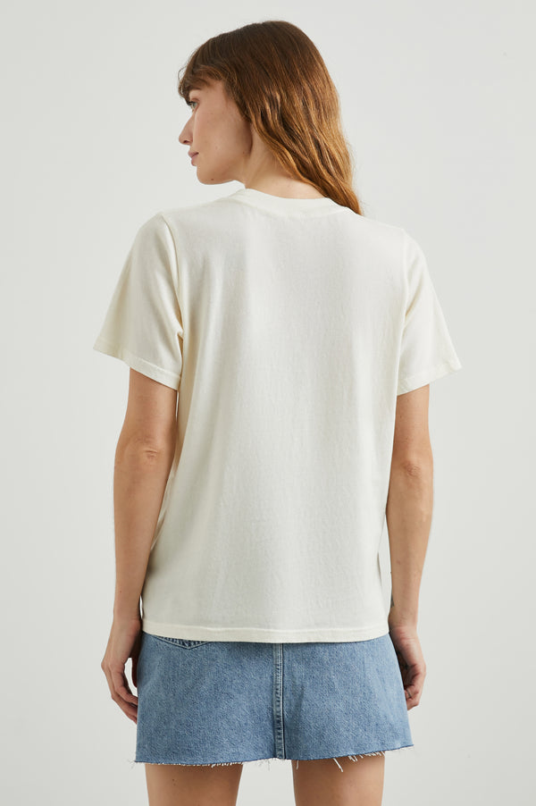 Rails Boyfriend T-shirt Rails Los Angeles Ecru