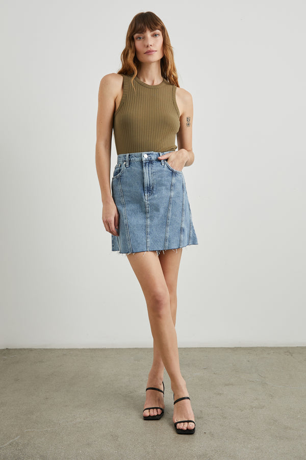 Rails Brentwood Skirt Blue Haze