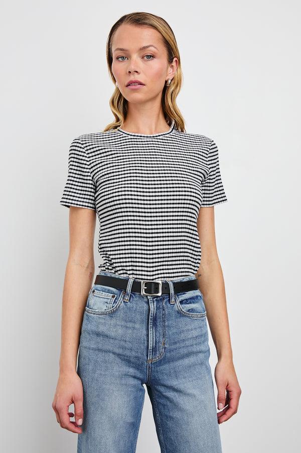 Rails Britty Top Black Gingham