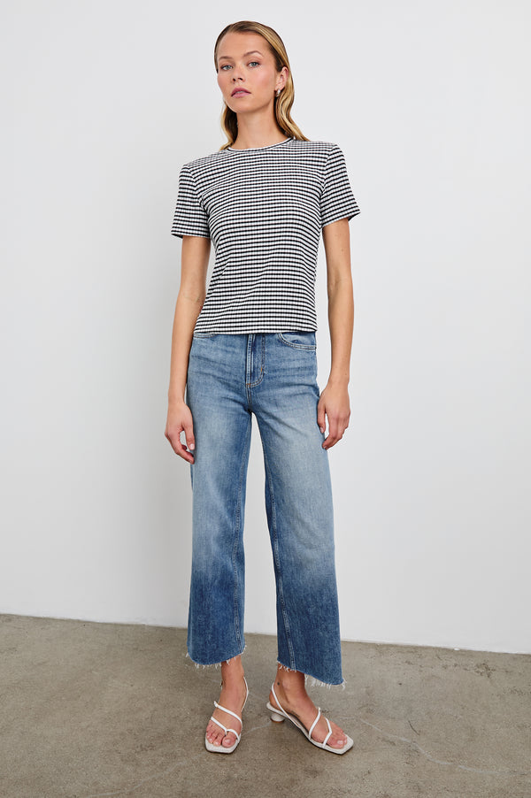 Rails Britty Top Black Gingham