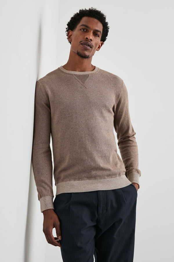 Rails Burns Sweater Mocha Heather
