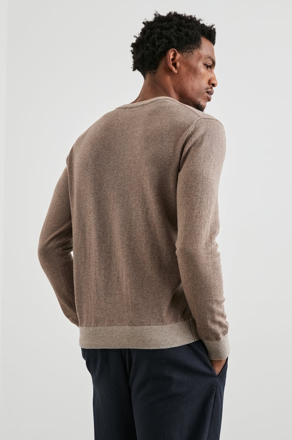 Rails Burns Sweater Mocha Heather