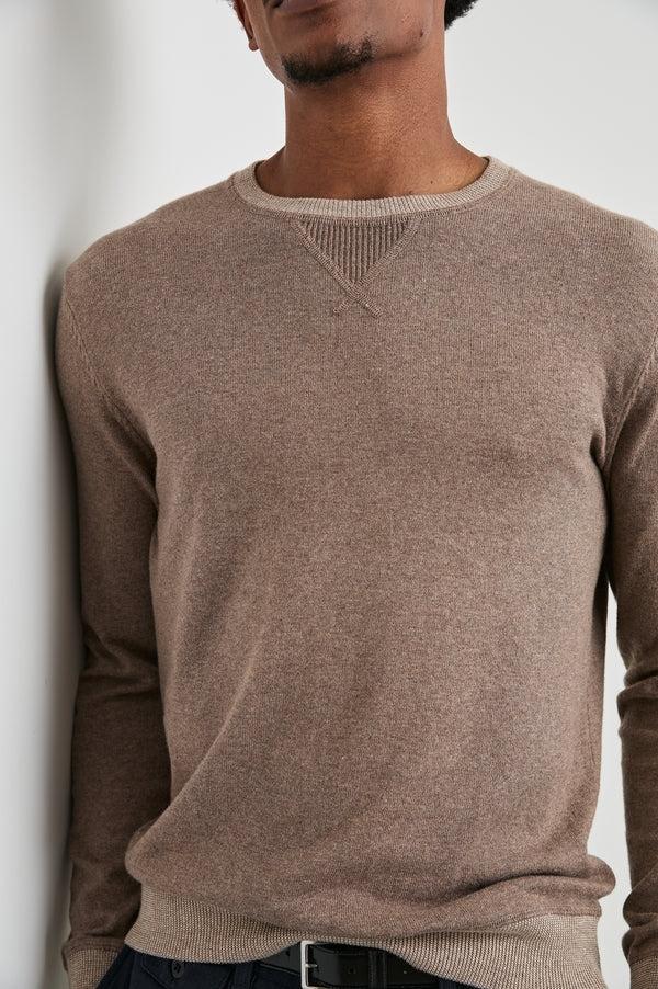 rails Burns sweater Mocha Heather
