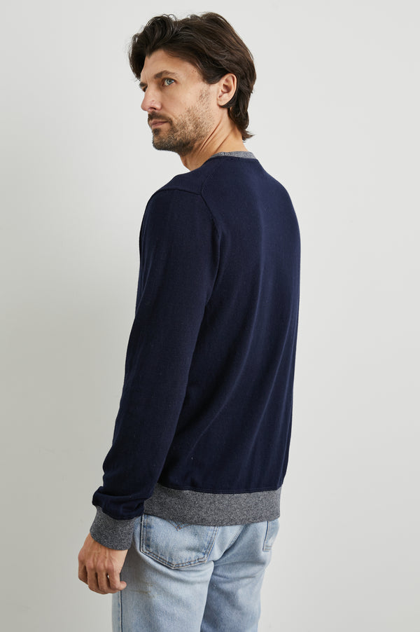 Rails Burns Sweater Perfect Navy