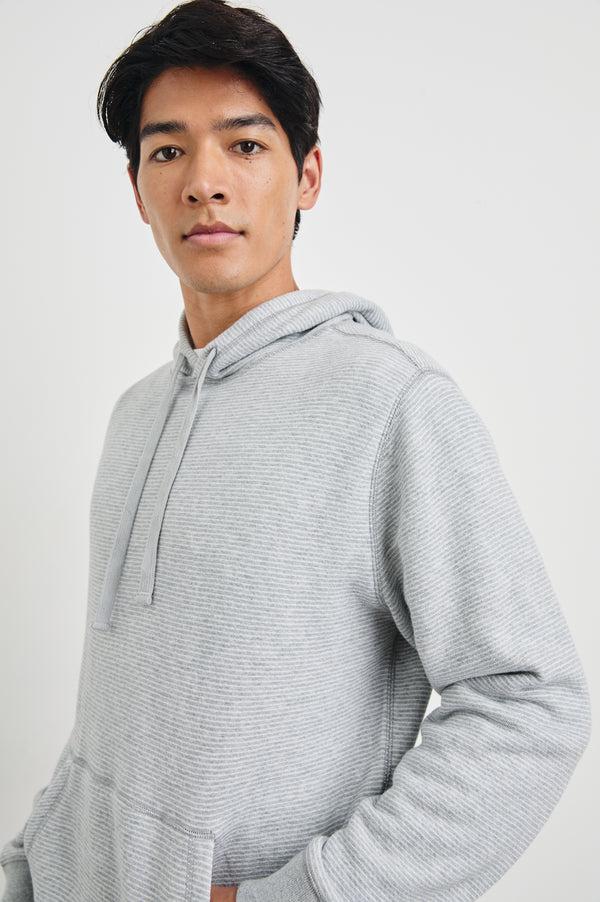 Rails Calvin Hoodie Heather Cream Stripe