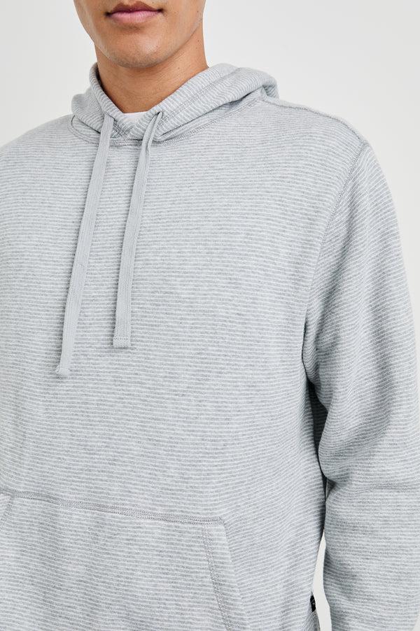 rails Calvin hoodie Heather Cream Stripe