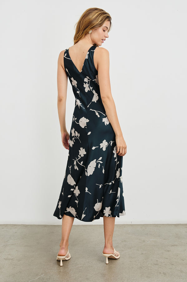 Rails Camellia Dress Midnight Roses