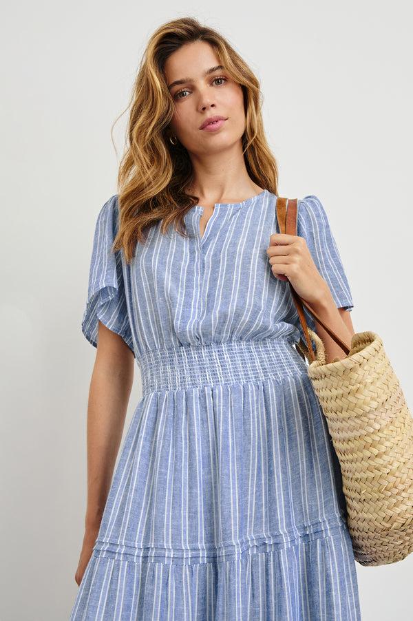 Rails Cannes Dress Lake View Stripe