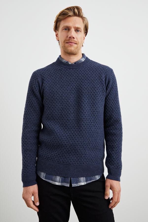 rails Carrick sweater Navy Heather