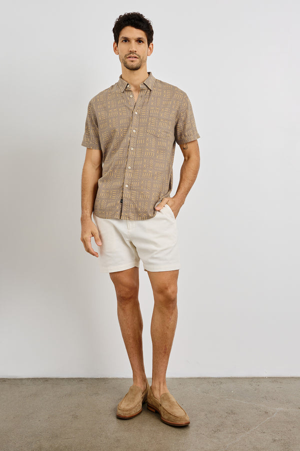 Rails Carson Shirt Bali Batik Brown