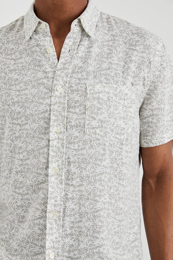 rails Carson shirt Crop Circle White