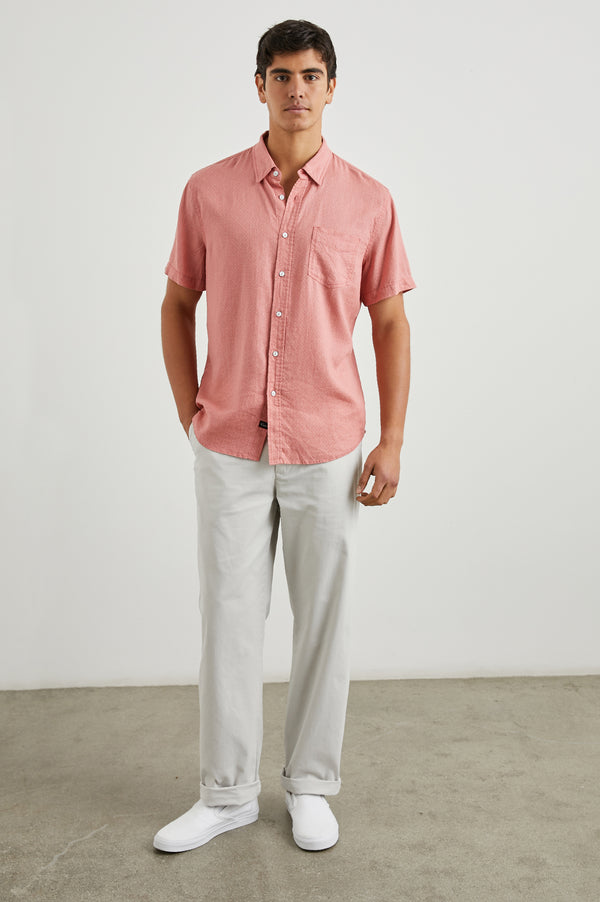 Rails Carson Shirt Crown Jewel Ruby