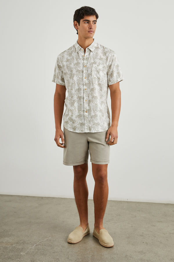 Rails Carson Shirt Dotted Fronds Seneca