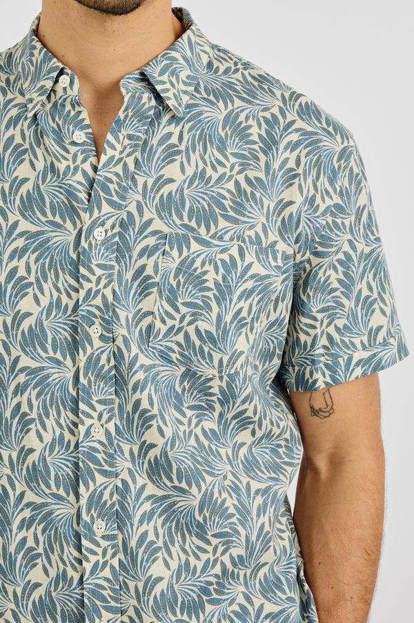 rails Carson shirt Ecru Banana Leaf