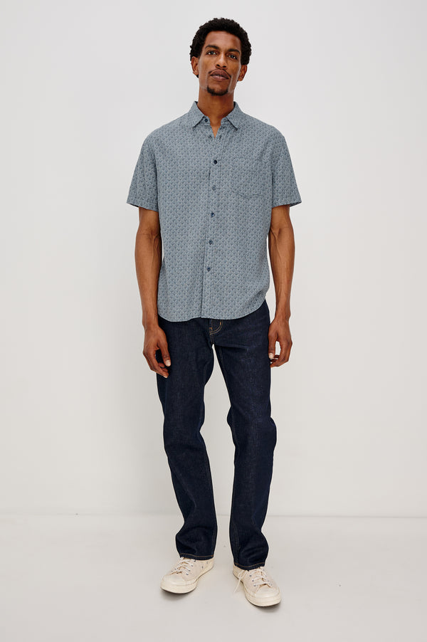 Rails Carson Shirt Ginkgo Blue Ice