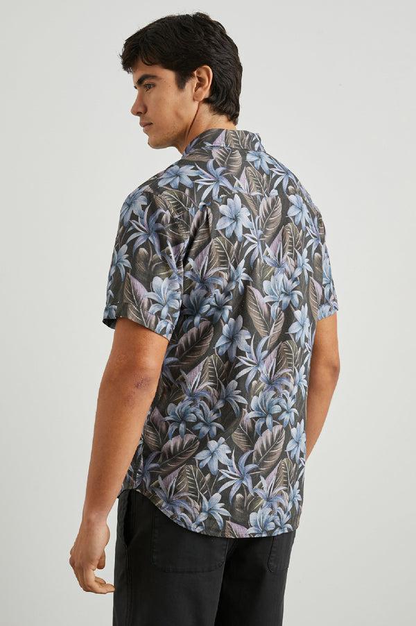 Rails Carson Shirt Jungle Garden Midnight