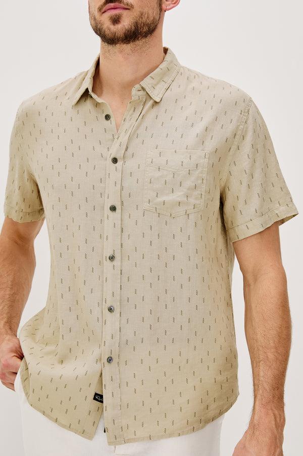 rails Carson shirt Louis Leaf Khaki