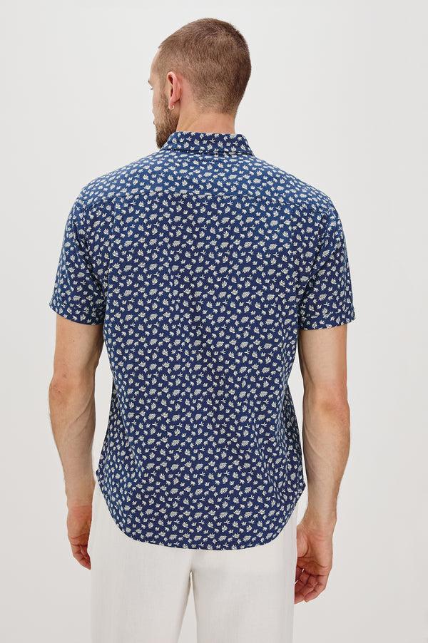 Rails Carson Shirt Nervous Leaf Blue