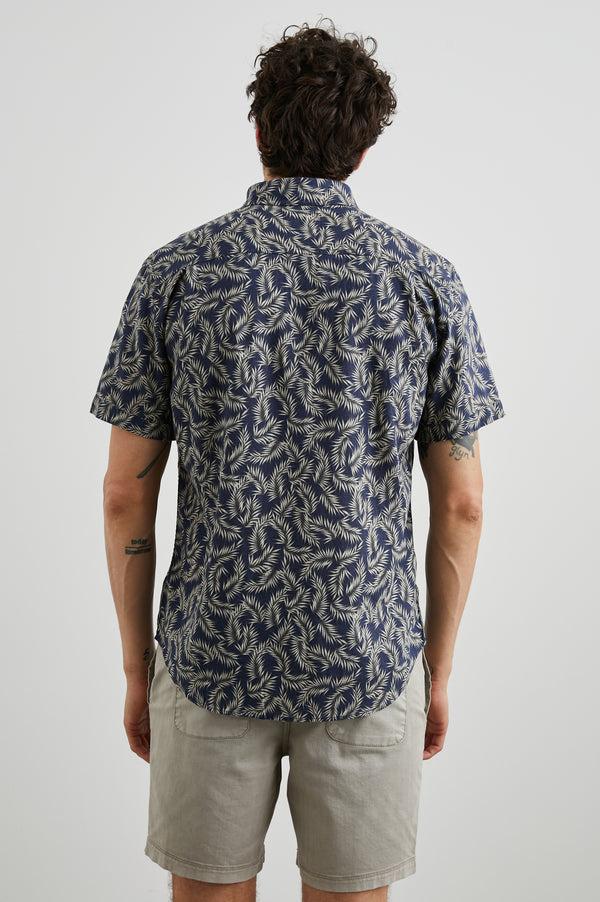 Rails Carson Shirt Palm Americano Navy