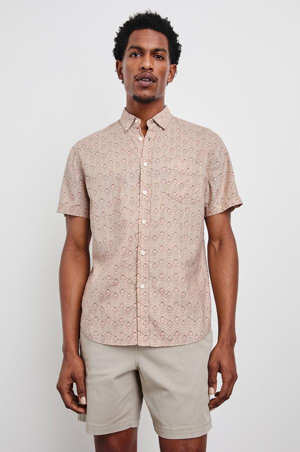 Rails Carson Shirt Pendant Batik Flamingo