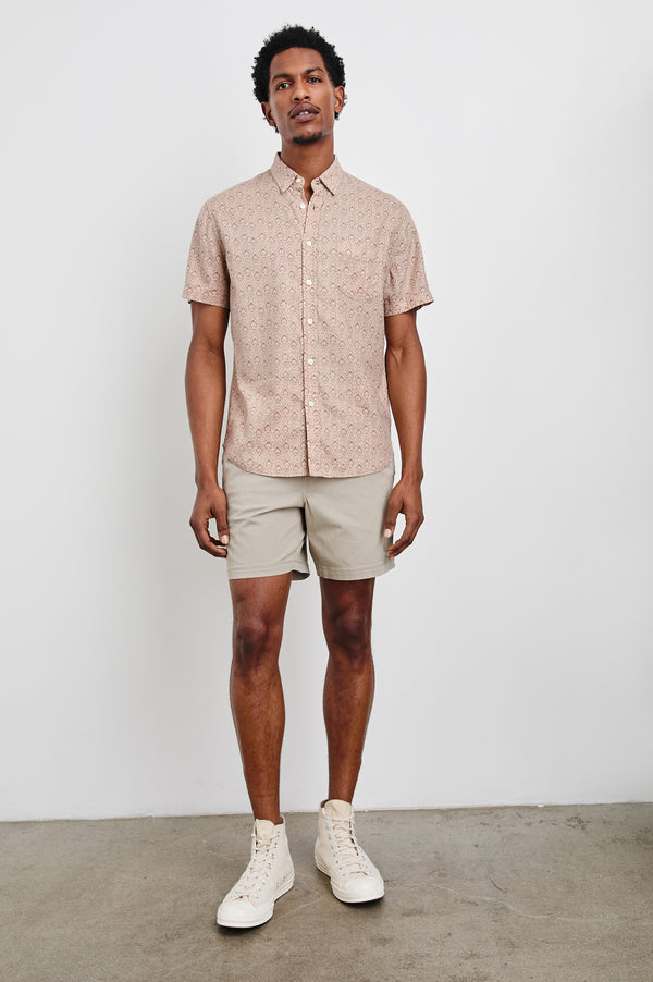 Rails Carson Shirt Pendant Batik Flamingo