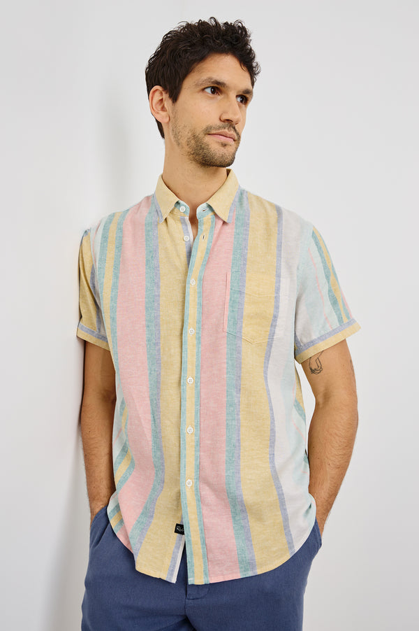 Rails Carson Shirt Portofino Stripe
