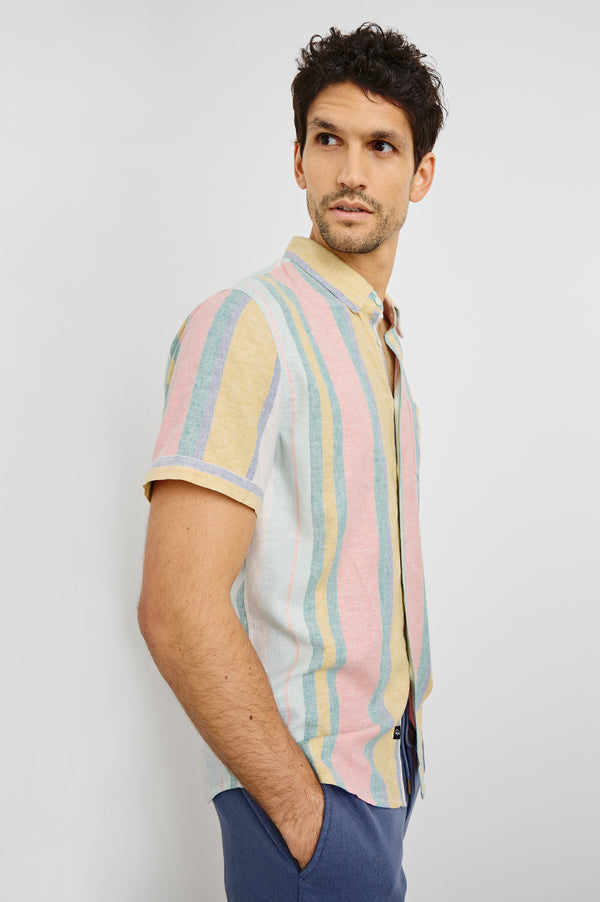 Rails Carson Shirt Portofino Stripe