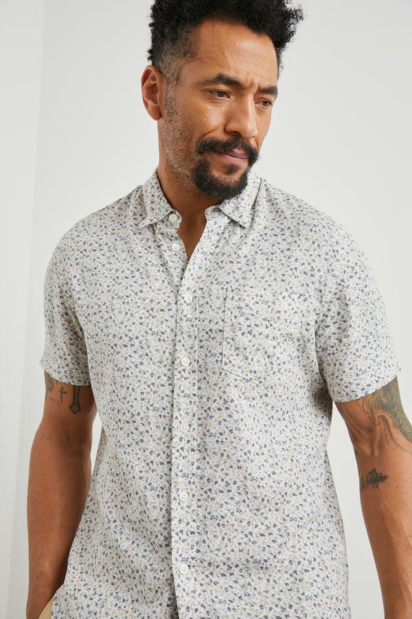 Rails Carson Shirt Spring Blossom Parchment