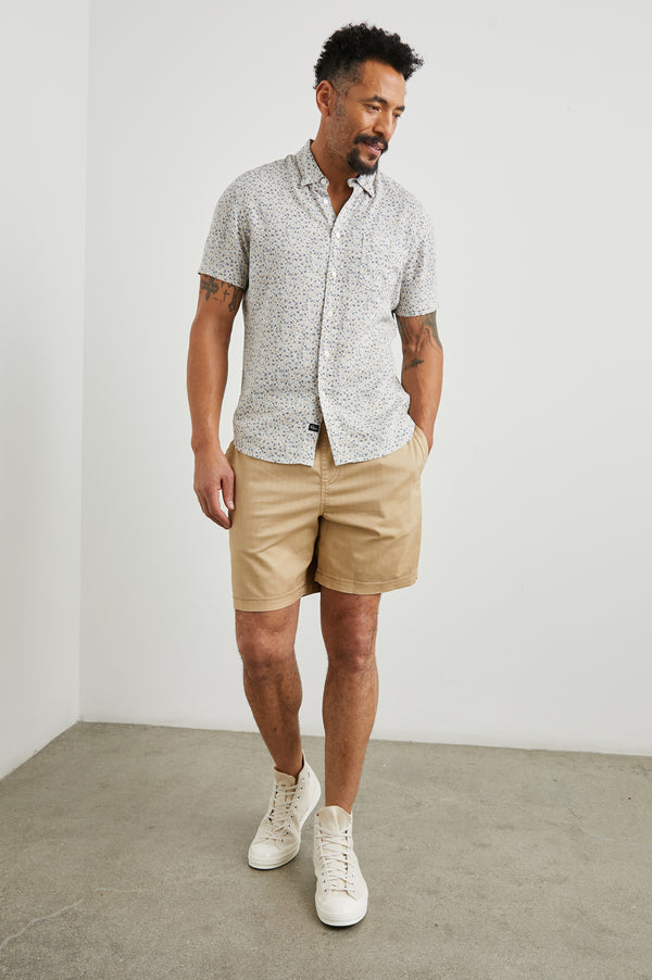 Rails Carson Shirt Spring Blossom Parchment
