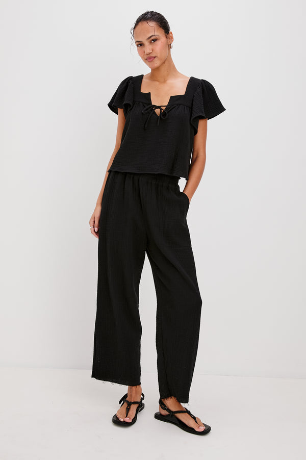 Rails Casie Top Black