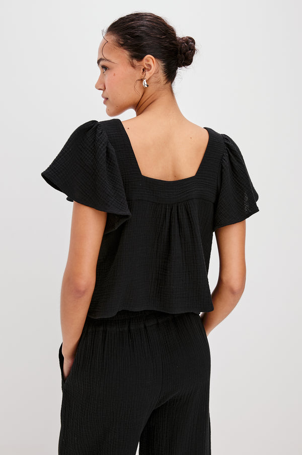Rails Casie Top Black