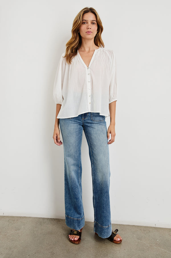 Rails Cassat Top White