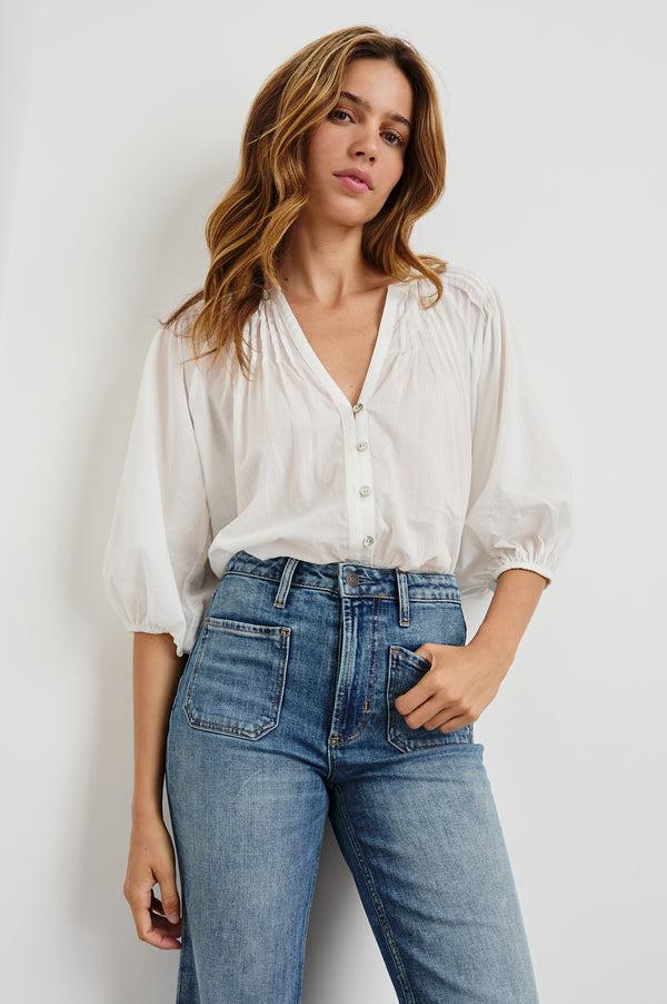 Rails Cassat Top White