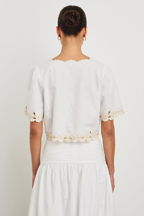 Rails Cataluna Top White
