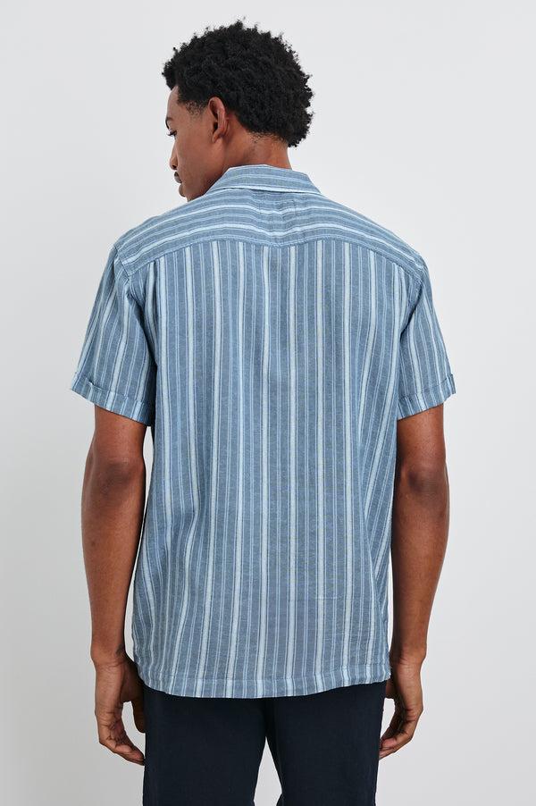 Rails Cayman Shirt Coastal Blue Stripe