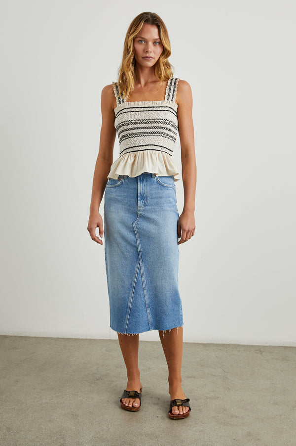 Rails Cecily Top Flax