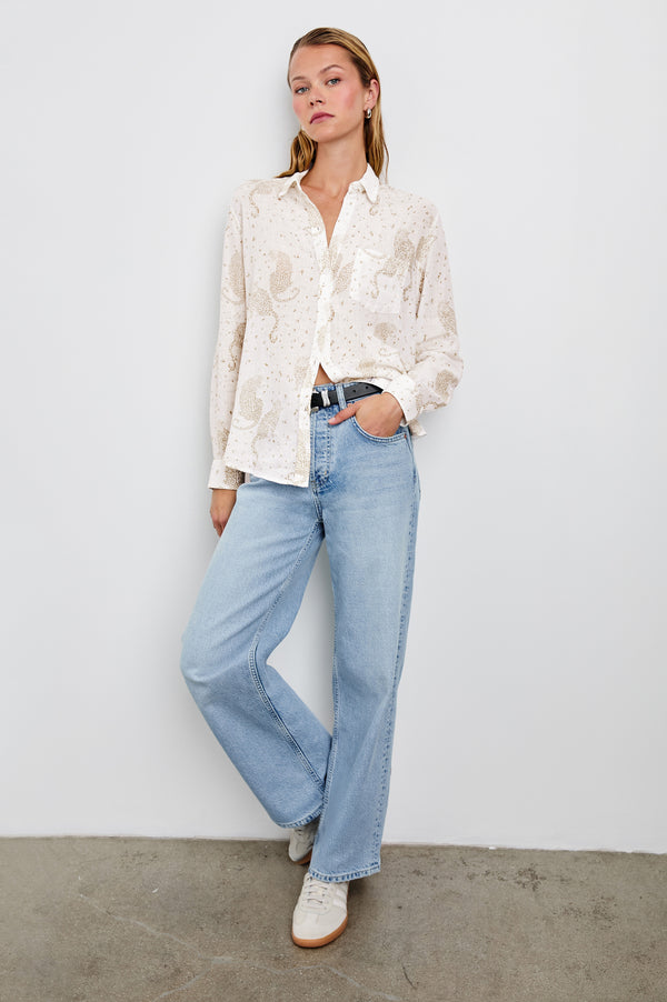 Rails Charli Shirt Cheetah Spots