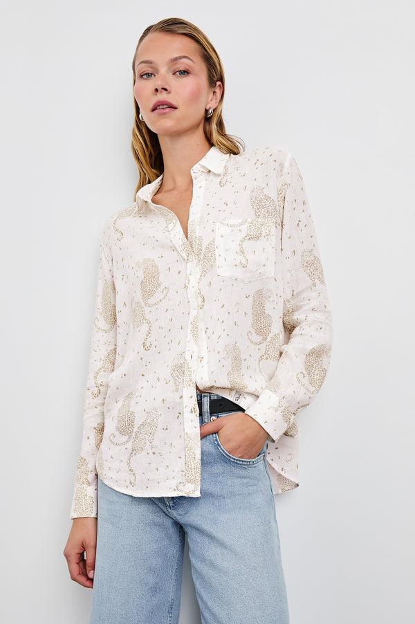 Rails Charli Shirt Cheetah Spots