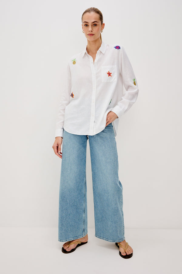 Rails Charli Shirt Island Embroidery