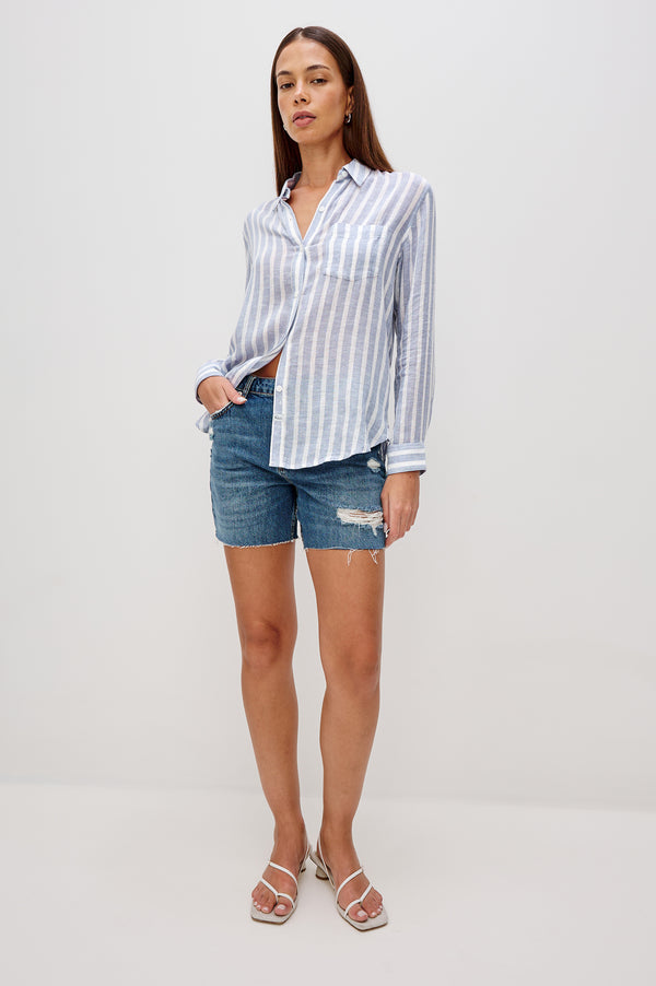 Rails Charli Shirt Rhone Stripe