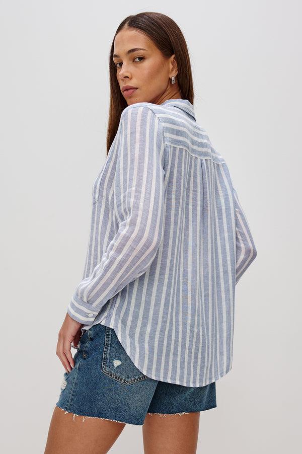 Rails Charli Shirt Rhone Stripe