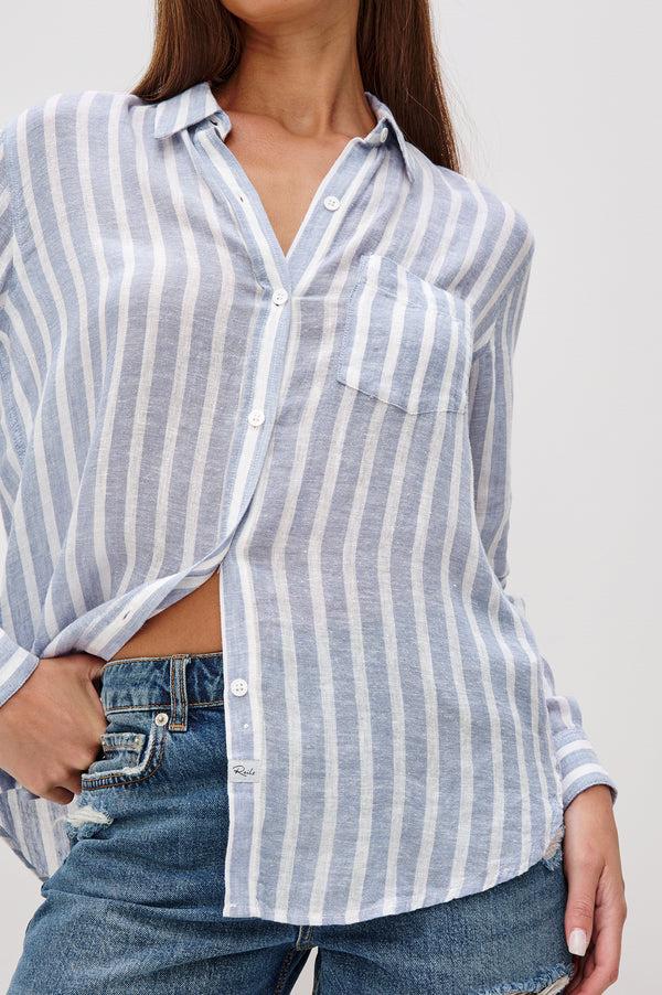 rails Charli shirt Rhone Stripe