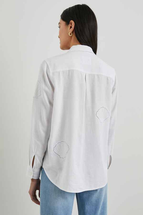 Rails Charli Shirt White Eyelet Shells