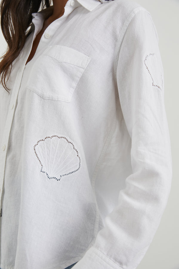 rails Charli shirt White Eyelet Shells