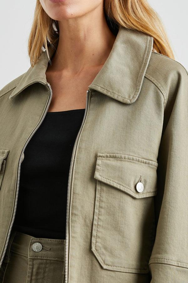 rails Cheyenne jacket Washed Olive